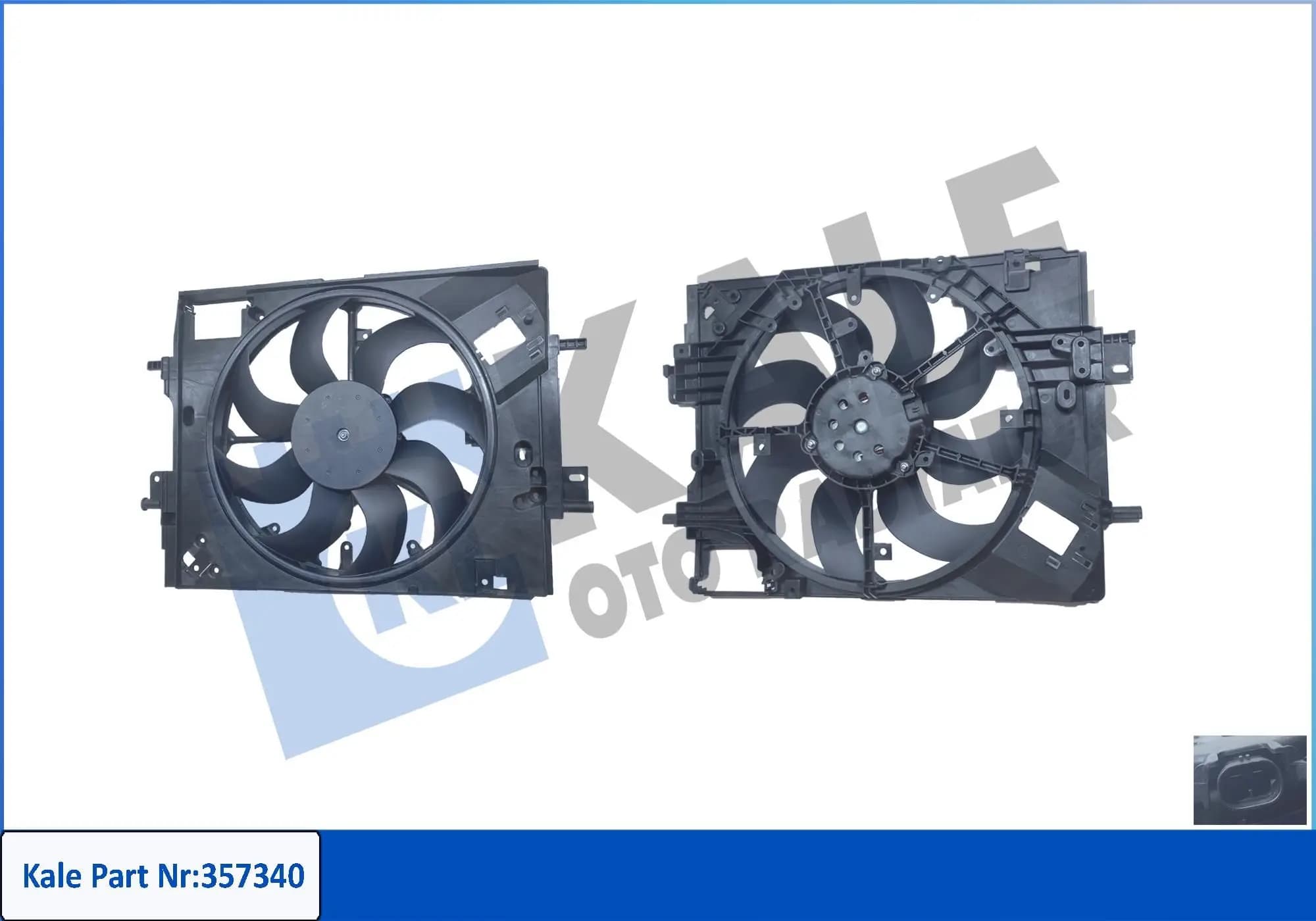 Ventilateur, refroidissement du moteur RK