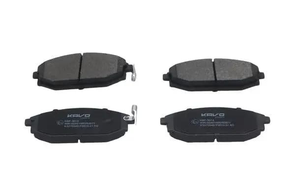Kit de plaquettes de frein KAVO PARTS