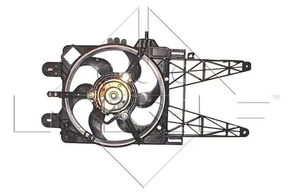 Ventilateur, refroidissement du moteur NRF