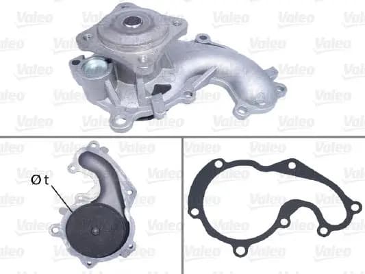 Pompe à eau, refroidissement du moteur