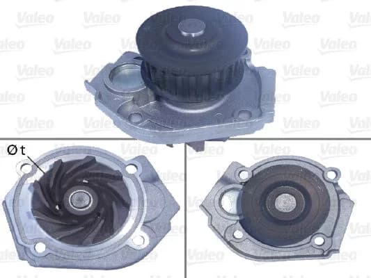 Pompe à eau, refroidissement du moteur