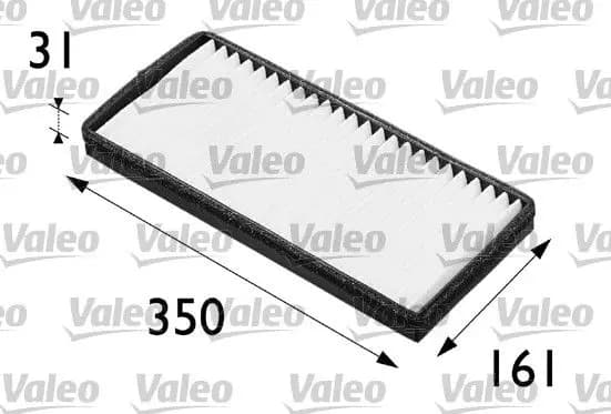 Filtre, air de l'habitacle VALEO ESSENTIAL