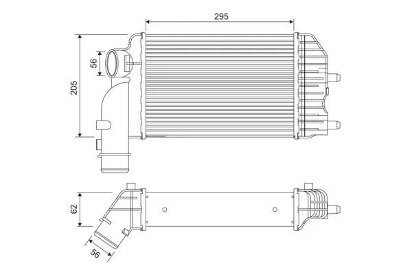 Intercooler, échangeur VALEO