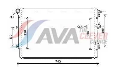 Radiateur, refroidissement du moteur