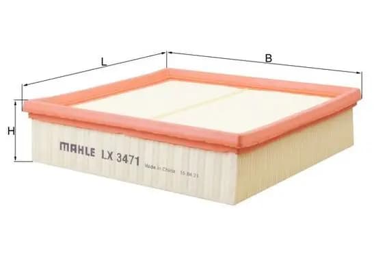 Filtre Ã air MAHLE ORIGINAL