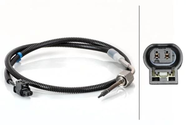 Capteur, température des gaz HELLA
