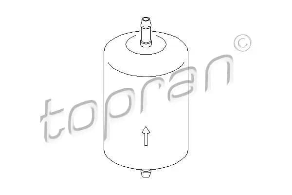Filtre Ã carburant TOPRAN