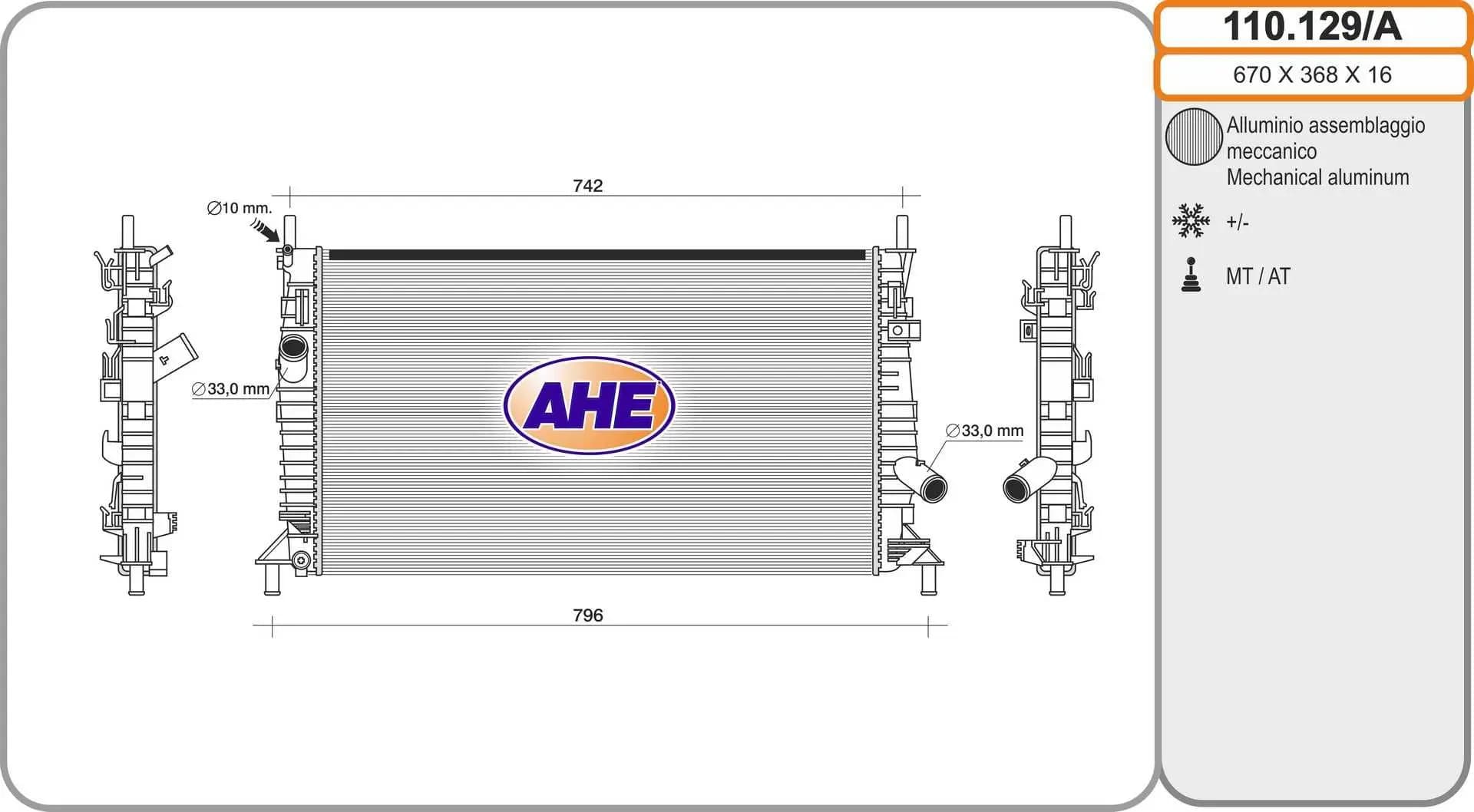 Radiateur, refroidissement du moteur