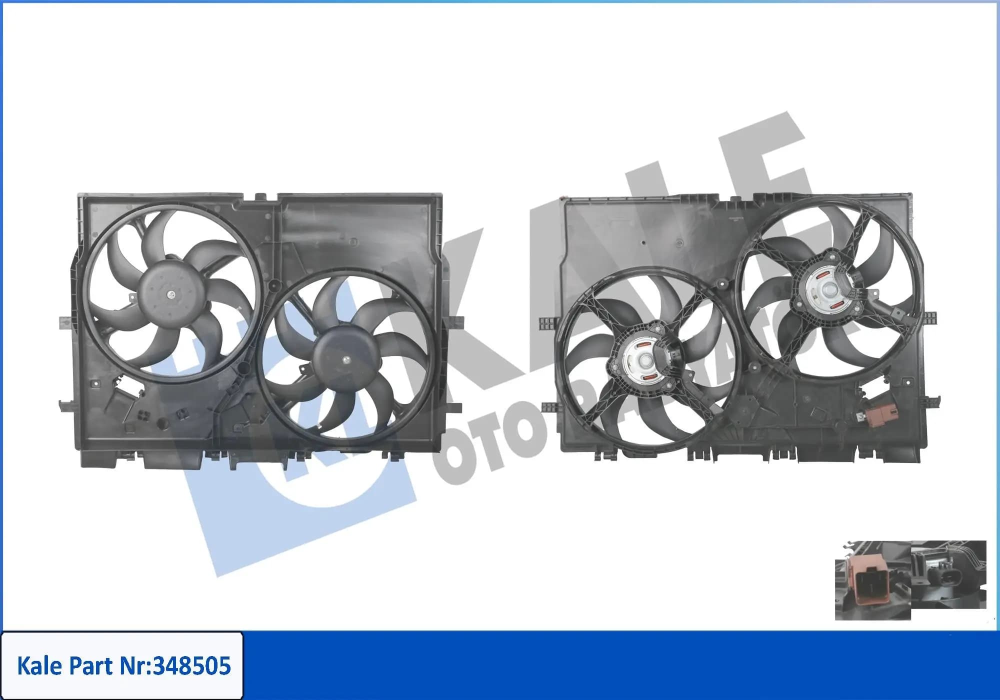 Ventilateur, refroidissement du moteur KALE OTO RADYATÖR