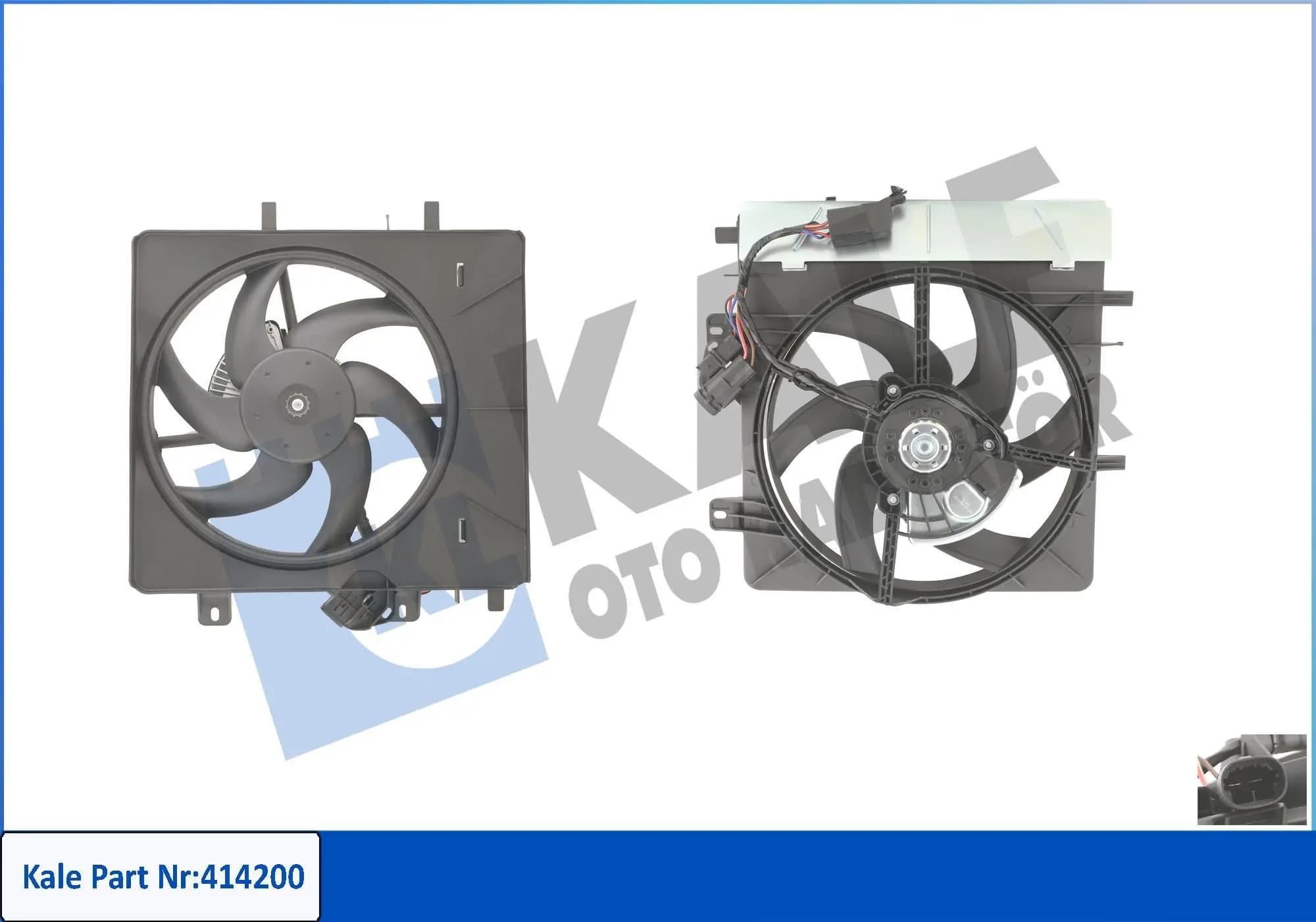 Ventilateur, refroidissement du moteur KALE OTO RADYATÖR