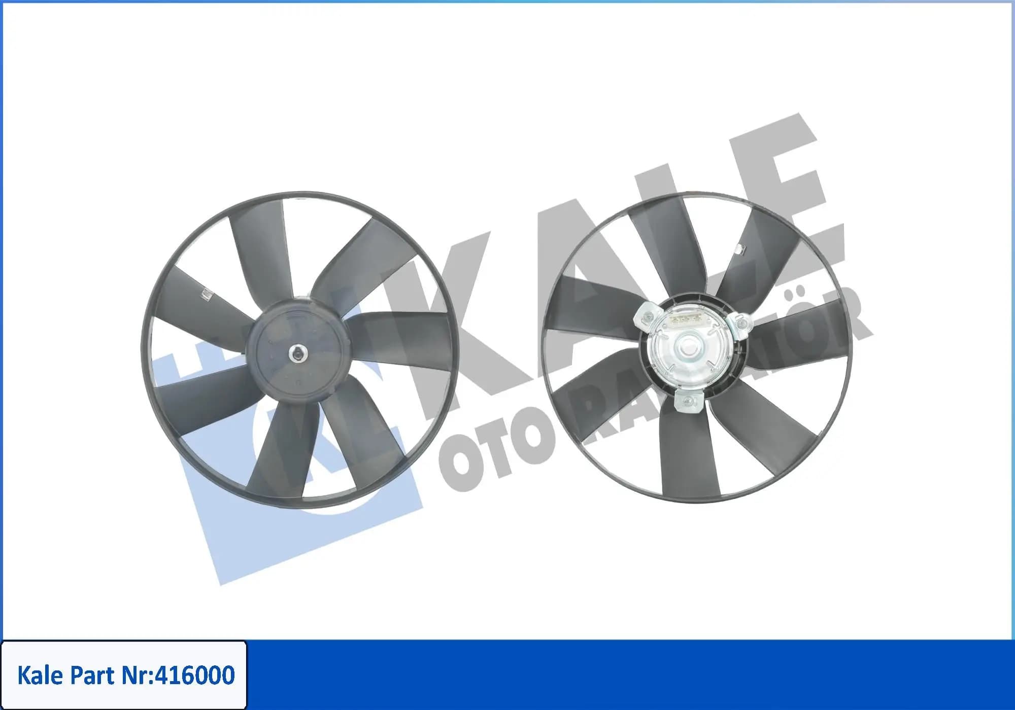 Ventilateur, refroidissement du moteur KALE OTO RADYATÖR