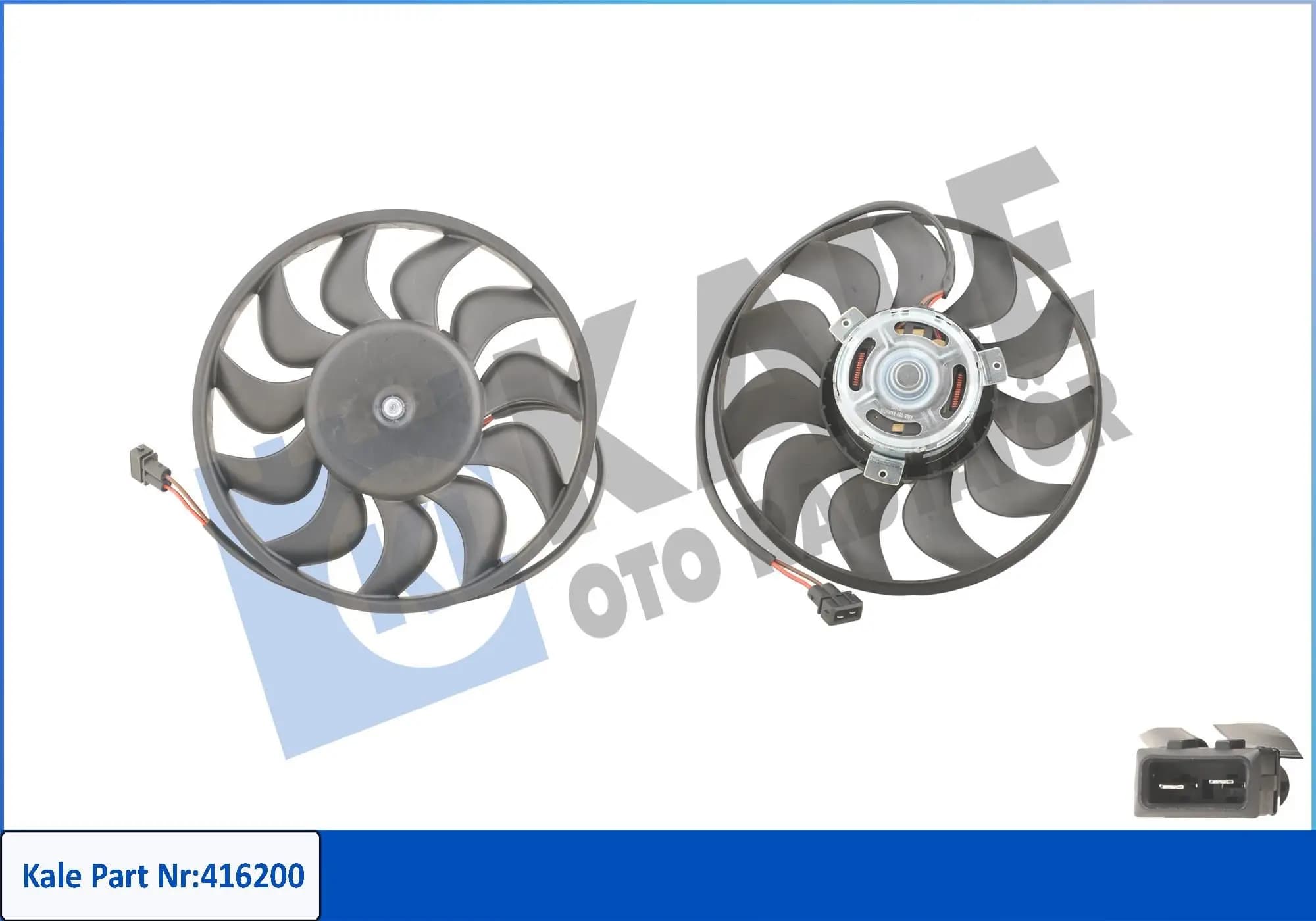 Ventilateur, refroidissement du moteur KALE OTO RADYATÖR