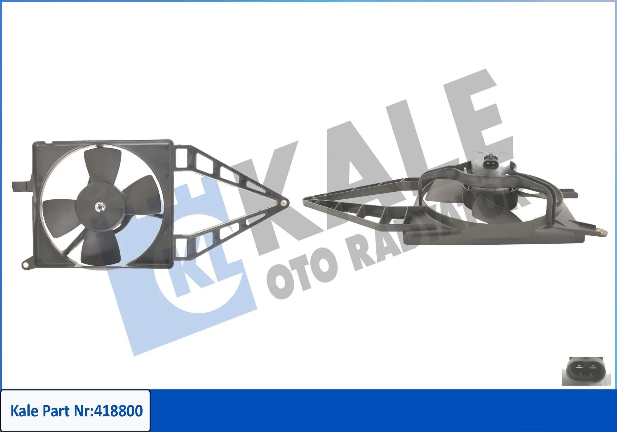 Ventilateur, refroidissement du moteur KALE OTO RADYATÖR