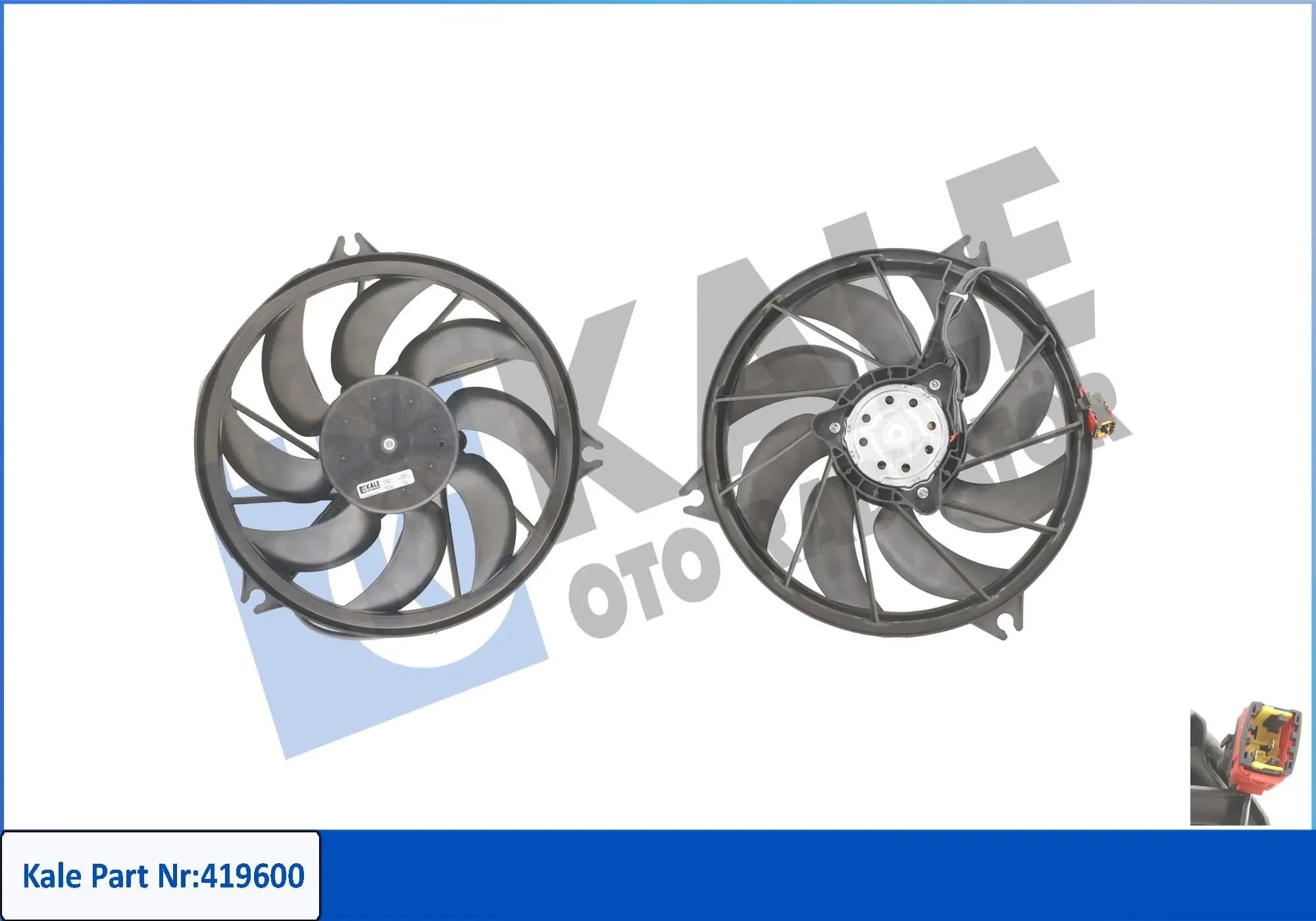 Ventilateur, refroidissement du moteur KALE OTO RADYATÖR