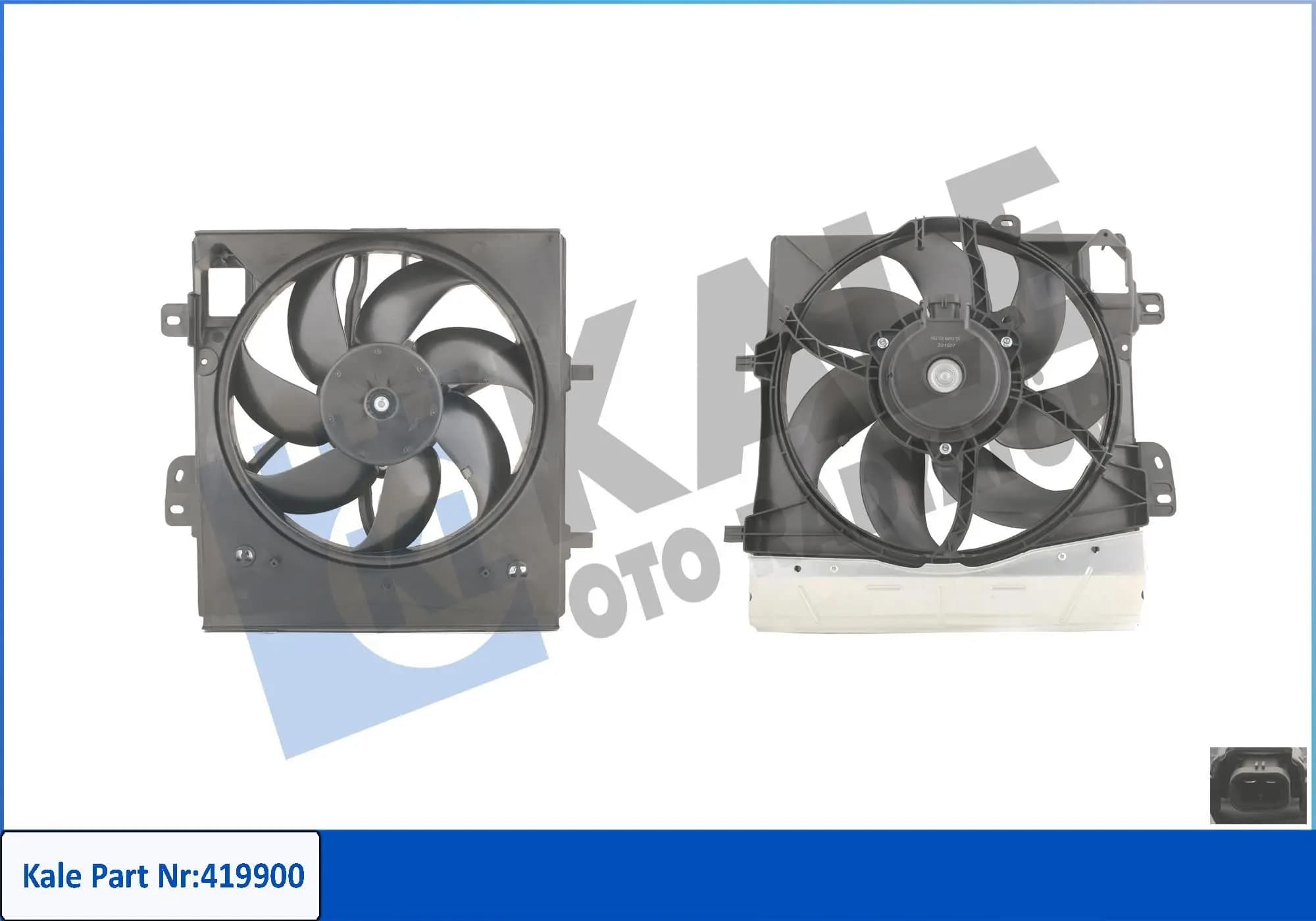 Ventilateur, refroidissement du moteur KALE OTO RADYATÖR
