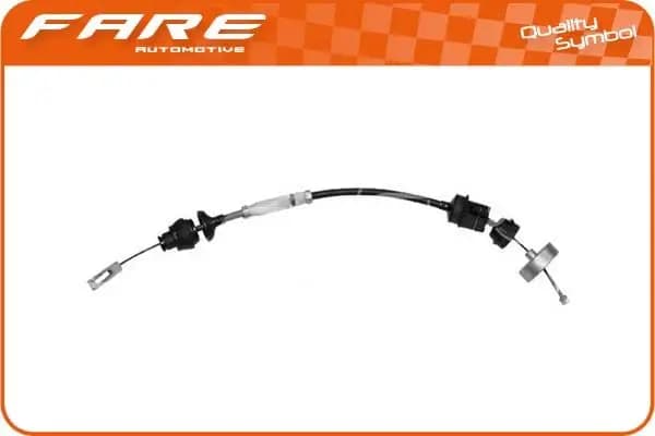 Tirette à câble, commande d'embrayage FARE