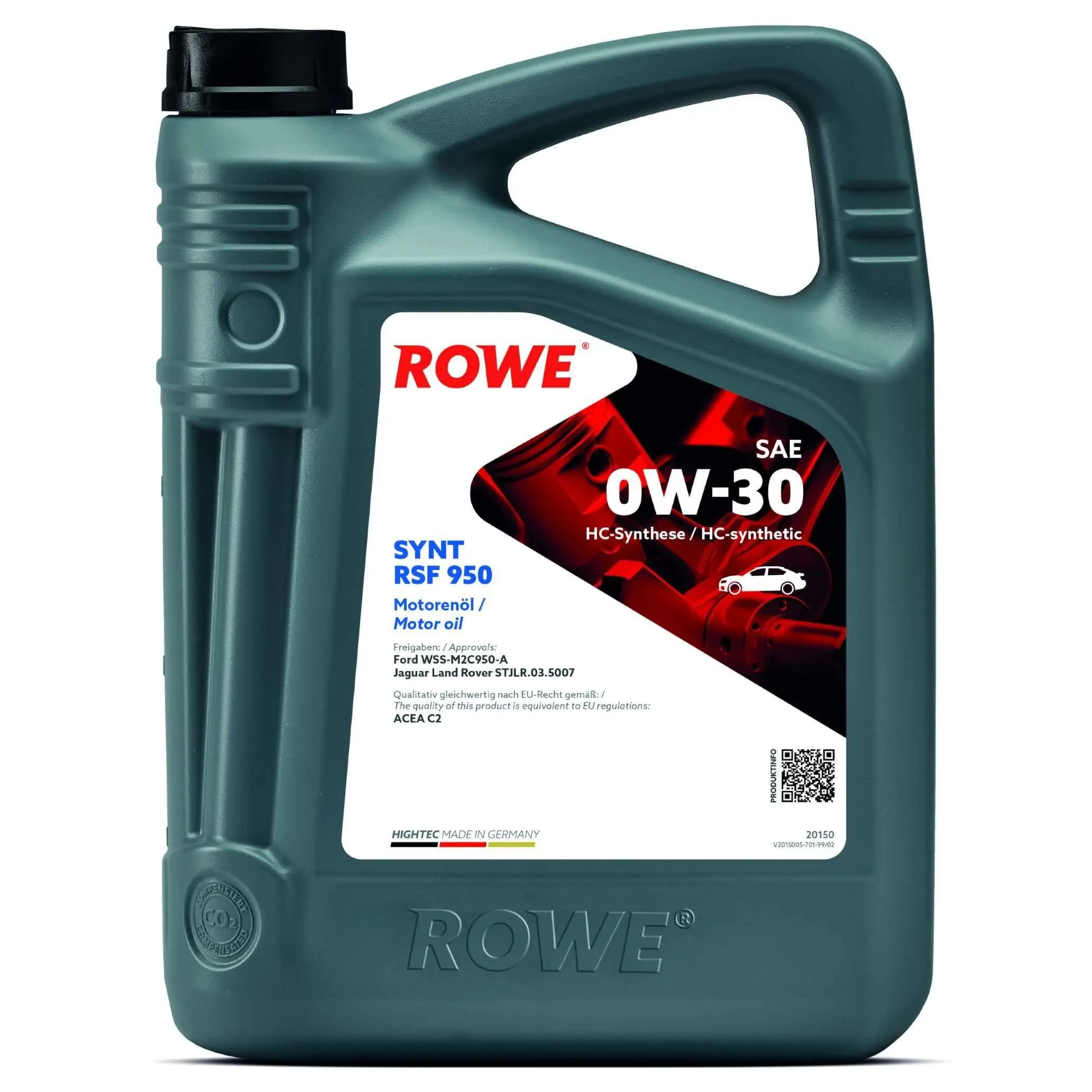 Huile moteur ROWE