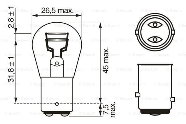Ampoule, feu de position