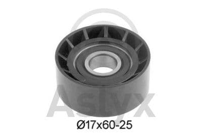 Poulie renvoi/transmission, courroie trapézoïdale à nervures