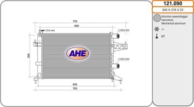 Radiateur, refroidissement du moteur