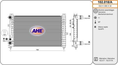 Radiateur, refroidissement du moteur