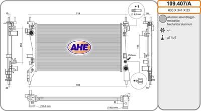 Radiateur, refroidissement du moteur