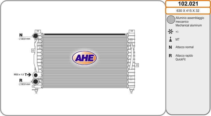 Radiateur, refroidissement du moteur
