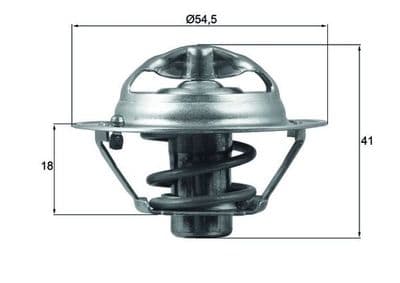 Thermostat, liquide de refroidissement BEHR