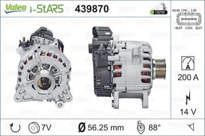Générateur démarreur VALEO ORIGINS STOP&amp;START TECHNOLOGIE D'ORIGINE