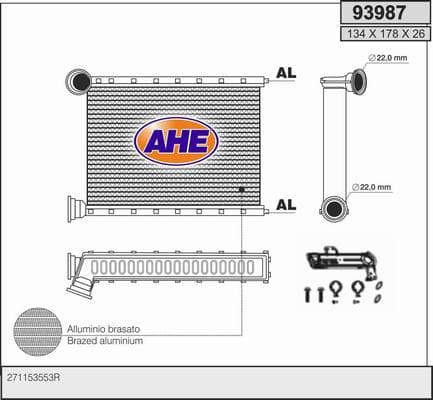 Radiateur de chauffage