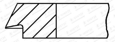 Segment de piston