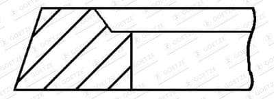 Segment de piston