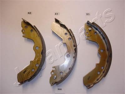 Jeu de mâchoires de frein
