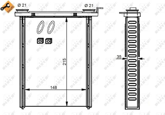 Radiateur de chauffage