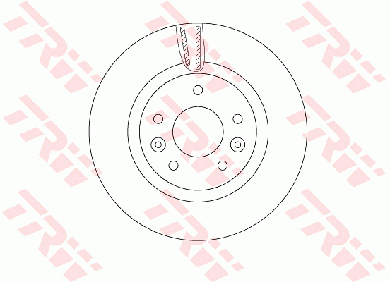 Disque de frein avant (Jeu de 2)