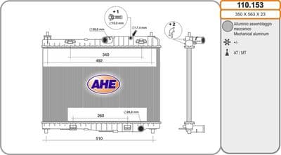 Radiateur, refroidissement du moteur