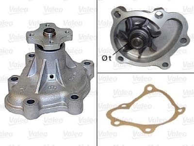 Pompe à eau, refroidissement du moteur