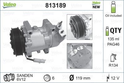 Compresseur, climatisation VALEO CORE-FLEX