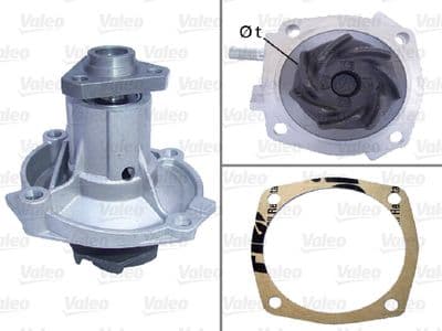 Pompe à eau, refroidissement du moteur