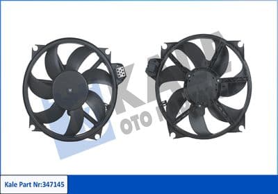 Ventilateur, refroidissement du moteur