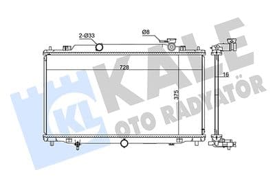Radiateur, refroidissement du moteur