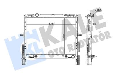 Radiateur, refroidissement du moteur