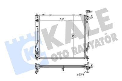 Radiateur, refroidissement du moteur