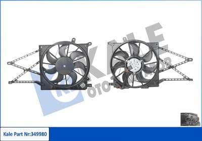 Ventilateur, refroidissement du moteur