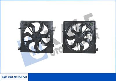 Ventilateur, refroidissement du moteur