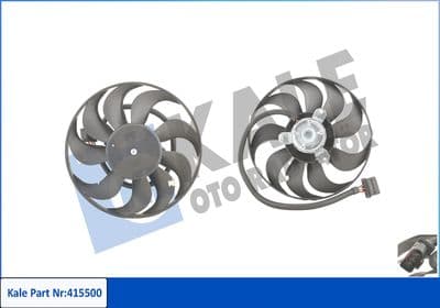 Ventilateur, refroidissement du moteur