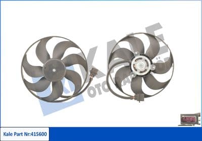 Ventilateur, refroidissement du moteur