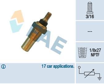 Sonde de tempÃ©rature, liquide de refroidissement