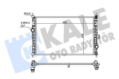 Radiateur, refroidissement du moteur