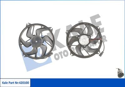 Ventilateur, refroidissement du moteur